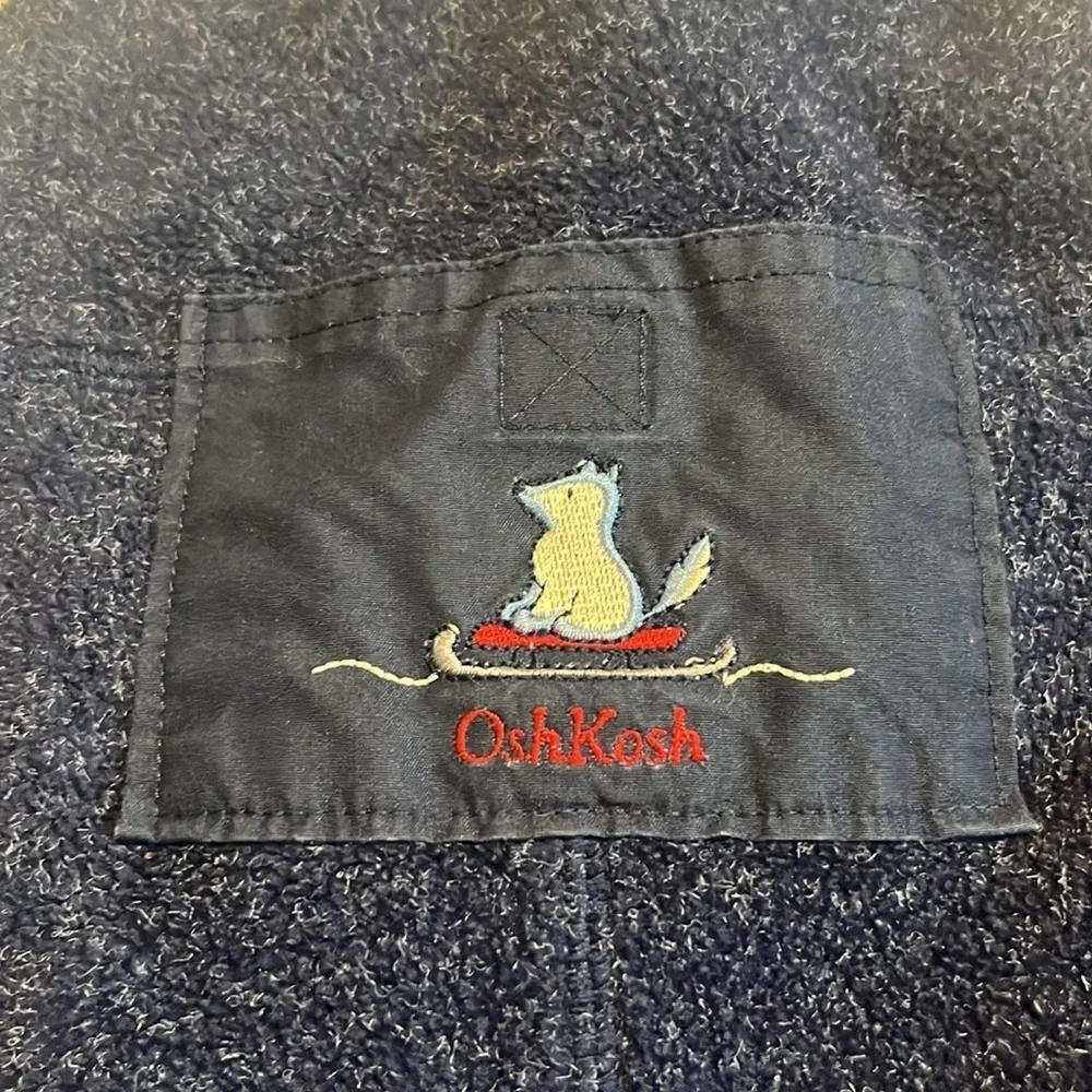 Oshkosh Infant Two Piece‎ Overalls and Long Sleeve Shirt Winter Set 0-3 Month